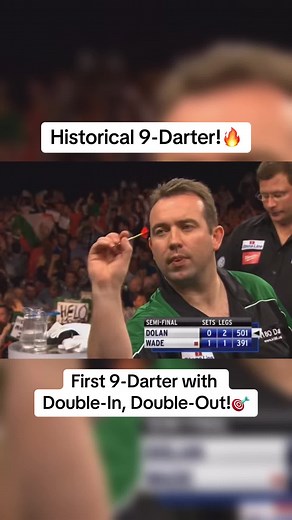 Historical 9-Darter!🔥 - Best Darts Moments