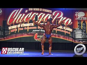 Caleb Blanchard's Posing Routine (2nd Place 212) | 2018 IFBB Chicago Pro