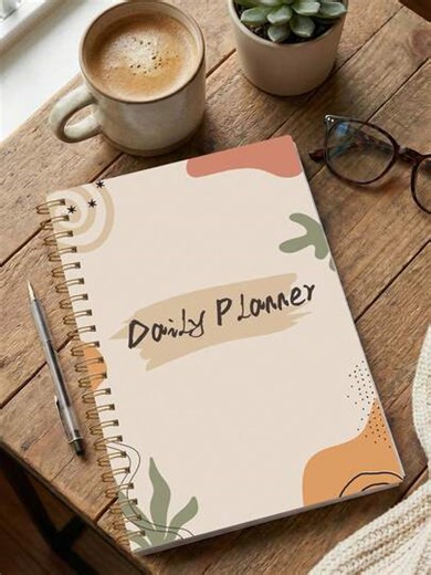 1 Piece 2026 Back To School Daily Planner Notebook, 52 Tear-Off Weekly Schedule Diary With Daily Priority, Task List And Notes, Undated Flexible Layout, Student Friendly, School Office Desk Accessory, Gift For Women | SHEIN