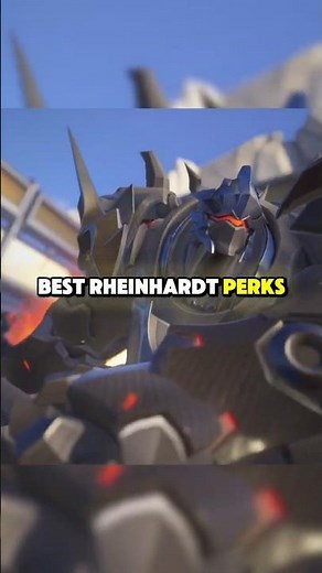 The BEST Reinhardt Perks in Overwatch #overwatch #gaming #guide #tips