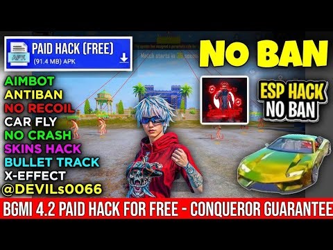 BGMI HACK 4.2 | BGMI 4.2 MOD APK | BGMI ESP HACK | BGMI NEW HACK TODAY | HOW TO HACK BGMI HACK