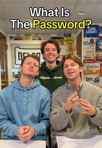 What Is The Password? #password #passwordgame #guessinggame #highlandbros #fyp