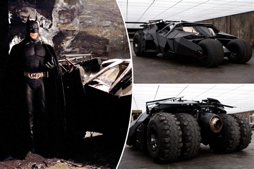 The Christian Bale Batmobile is being built for home use — but you need Bruce Wayne money to own it