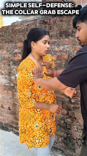 Easy to release collar again Best Self defense #selfdifence #martialarts
