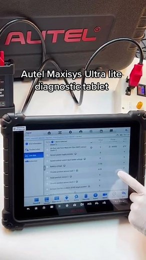 #shorts How to check Autel MaxiCOM Ultra Lite live data?