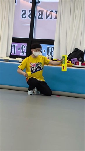 선생님 집중훈련 설명 듣는 중!
