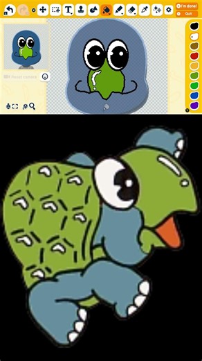 How to make Shellcreeper from Mario Bros. #shellcreeper #mariobros