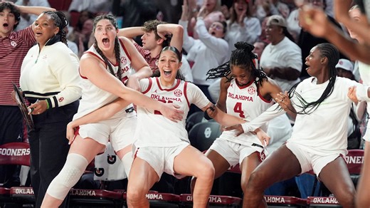 Oklahoma women deliver season-defining stunner against No. 2 South Carolina