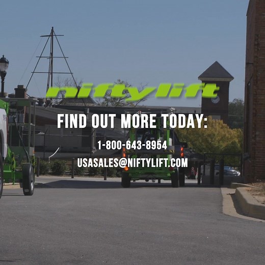 🎯 Meet the Niftylift TM42T: Compact Power. Exceptional Reach. Looking for serious reach without the complexity? The Niftylift TM42T is a trailer-mounted boom lift built for professionals who value efficiency, portability, and precision—ideal for property maintenance, landscaping, and light construction. Why choose the TM42T: ✅ Impressive reach in a compact form — 42 ft platform height and nearly 25 ft outreach make it easy to work in tight spaces and small job sites. ✅ Fuel-efficient performanc