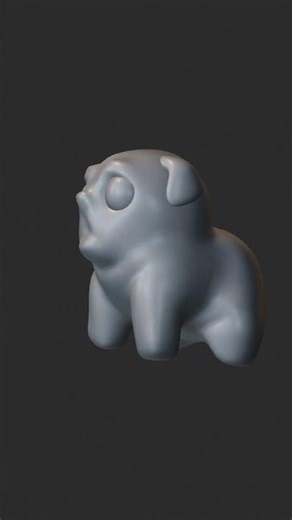 3D Dog Texturing And Topology