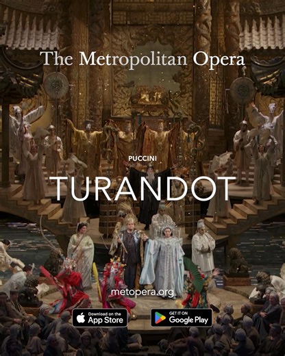 Experience Puccini's grand spectacle on the Met stage. | The Metropolitan Opera
