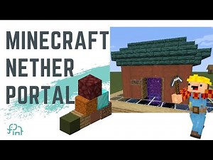 How to Build a Minecraft Nether Portal | Beginner Minecraft Building Tutorial