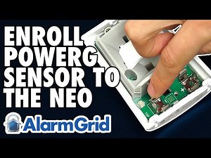 How Do I Enroll a PowerG Sensor to a DSC PowerSeries NEO?