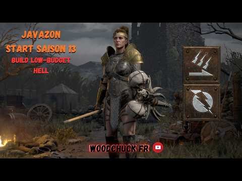 Diablo 2 Resurrected - Début saison 13 Javazon ( low-budget build ) - Woodchuck