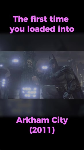 The first time you loaded into Arkham City 🦇 Batman Arkham City (2011) #nostalgic #foryoupagе #fyp #batman