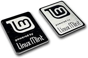 Mint Linux Aluminum Sticker Set (Two Emblems)…