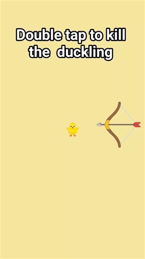 double tap to kill the duckling #funny #viral #ytshorts