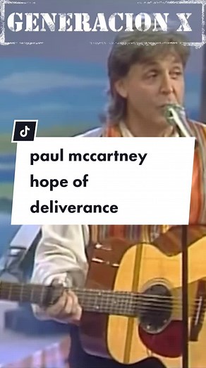 Paul McCartney Hope of Deliverance (1993) Music Video