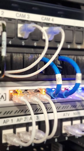 @smarthandsplus on Instagram: "The difference the Alta Labs RK-RSC 1RU rack mount shelf makes in the CPE cabinet. . . . Tech tip! Install a tail from the router to switch and a tail from the router to the modem. Using the patch panel and 6" patch cords for a clean installation. Avoid long patch cords dangling from one device to the other. #smarthandsservices #smarthandscommunications #smarthands #networksolutions #networktechnician"