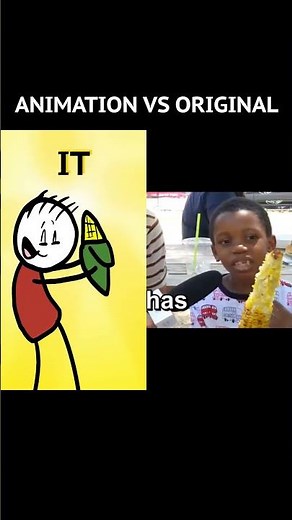 It's Corn ORIGINAL vs. ANIMATED