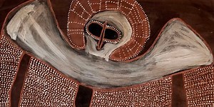 Alec Mingelmanganu (Wunambal people) 'Wandjina' c.1980