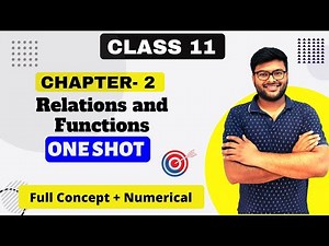 Chapter-2 Relations & Functions in One Shot | Important Questions I Class 11 Maths I Ashish Sir