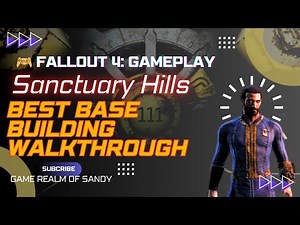 The SANCTUARY HILLS Settlement Build Fallout 4 You Have Never Seen🔥Sanctuary Hills Base Design Ideas