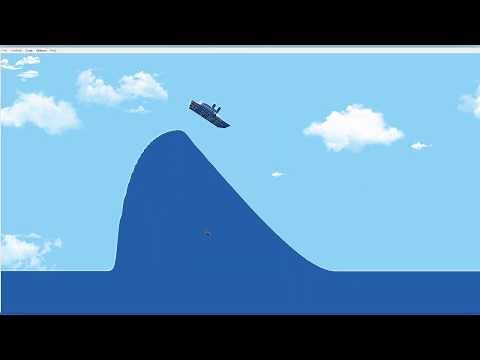 Tossing Little Ships with TSUNAMIS! | Floating Sandbox 1.11