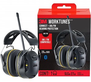3M Worktunes Connect 26 Db Nrr Am/fm Hearing Protector