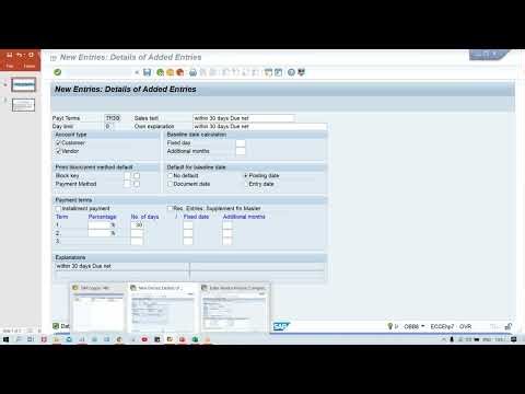 SAP Terms of payment Basic #SAPFICO #SAPTraining #SAPCourse #FICO #FiCoMastery #ERP