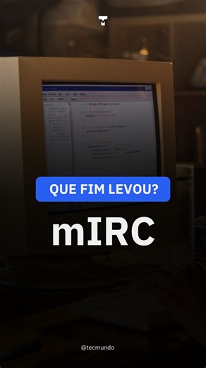 5.2K views · 24 reactions | Que fim levou o mIRC? Antes do WhatsApp, do MSN e até do ICQ, esse programa foi um dos pioneiros dos chats online! Se você usou, merece um selo de veterano da internet! #tech #whatsapp #msn #icq #nostalgia | TecMundo | Facebook