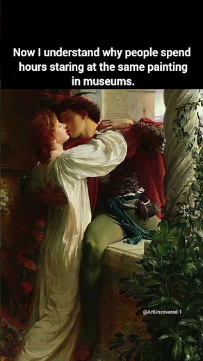 Romeo and Juliet (1884) by Sir Frank Bernard Dicksee #painting #art#storytelling #yt #shorts #viral