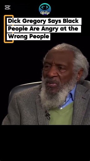 Dick Gregory Challenges Conventional Thinking #shorts #blackhistory #facts