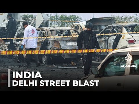 India car explosion: Blast hits congested street in Delhi's old quarter