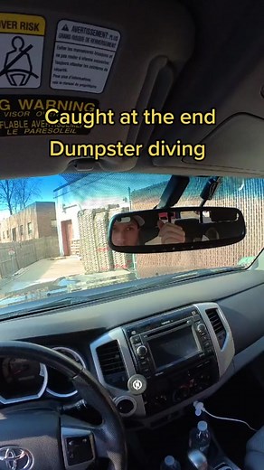 Caught at the End Dumpster Diving Adventure