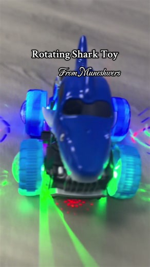 Make playtime glow and dance! Our Rotating Shark Toy lights up, spins, and plays cheerful music, creating a mesmerizing show kids will love. It’s the perfect mix of movement, color, and sound for endless smiles and excitement. 🦈✨🎶 Available at #muneshwersguyanano1eventstore 📌Price-$2,400 #SharkToy #LightUpFun #KidsEntertainment #PlaytimeMagic