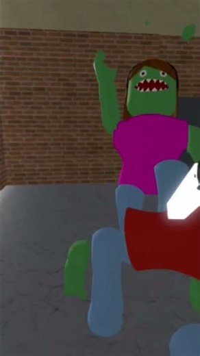 nah these zombies are a "little" scary👀 #roblox #funny #memes