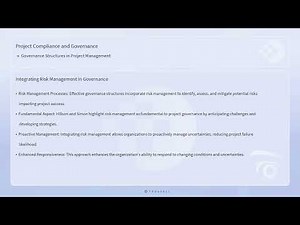 Governance Structures in Project Management | Exclusive Lesson