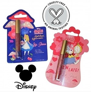 NEW Limited Edition Disney Alice in Wonderland Lip Gloss Bundle