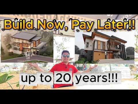 Build Now, Pay Later para sa inyong Bahay sa sariling lupa up to 20 years to pay! #constructiontips