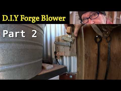 DIY Blacksmith Blower Bellows Build | Powerful Forge Air System Step-by-Step Guide Fast & Easy Setup