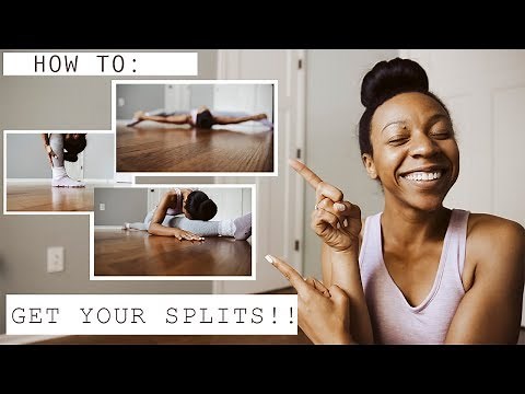 HOW TO: Get your SPLITS at home for BEGINNERS ( SUPER EASY )