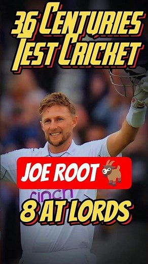 Most Centuries at Lord’s? Joe Root Owns It! 🏏👑 #indvseng