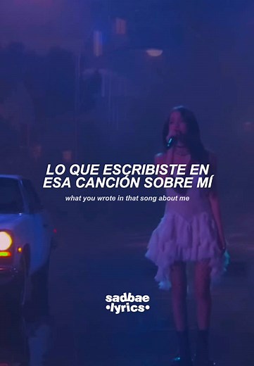 sadbaelyrics (@sadbaelyrics) - Olivia Rodrigo's Drivers License Lyrics and Translation