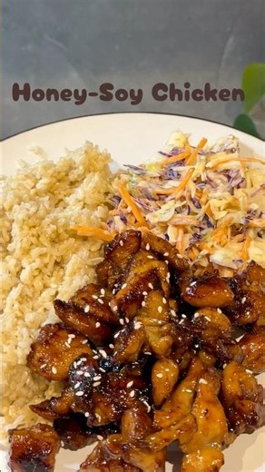 Best Honey-soy chicken you’ll ever make!✨ #foodie #fyp #chickenrecipe #healthyfood