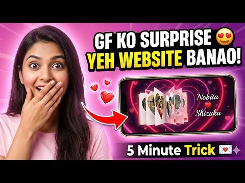 WhatsApp Status 🫷 Create This Valentine Surprise Website for Girlfriend or Boyfriend