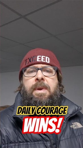 Courage is in the small daily choices. #courage #mindset #growth