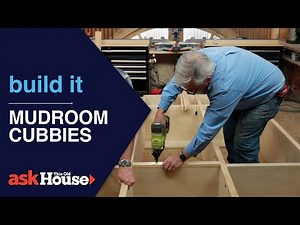 Mudroom Cubbies | Build It | Ask This Old House