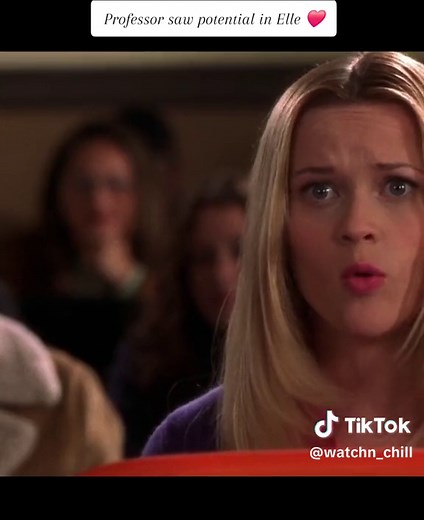 Elle Woods Shines in Legally Blonde Class Scene