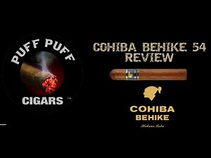 Cigar review Cohiba Behike 54